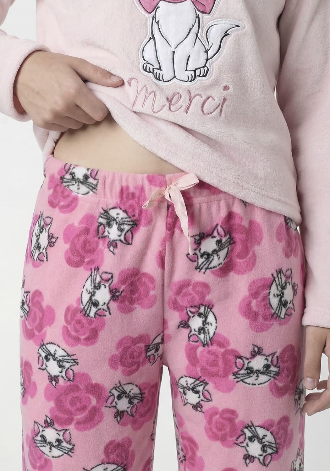 PIJAMA JUVENIL MUJER PANTALON POLAR - 5