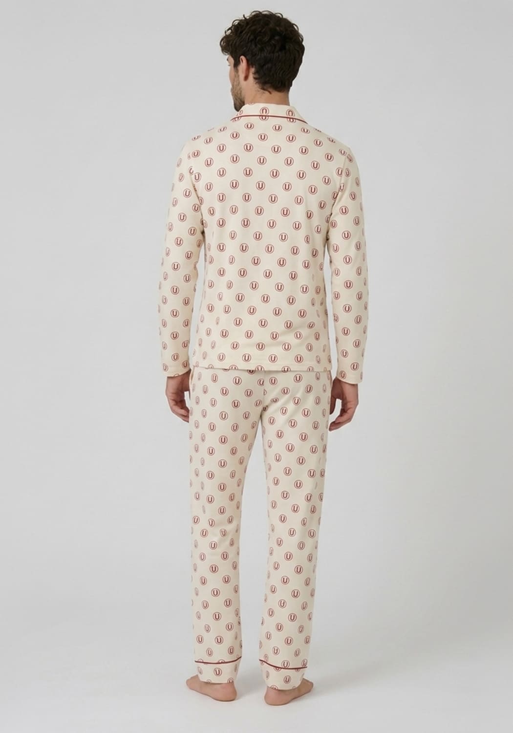 PIJAMA JUVENIL HOMBRE PANTALON ALGODON - 4