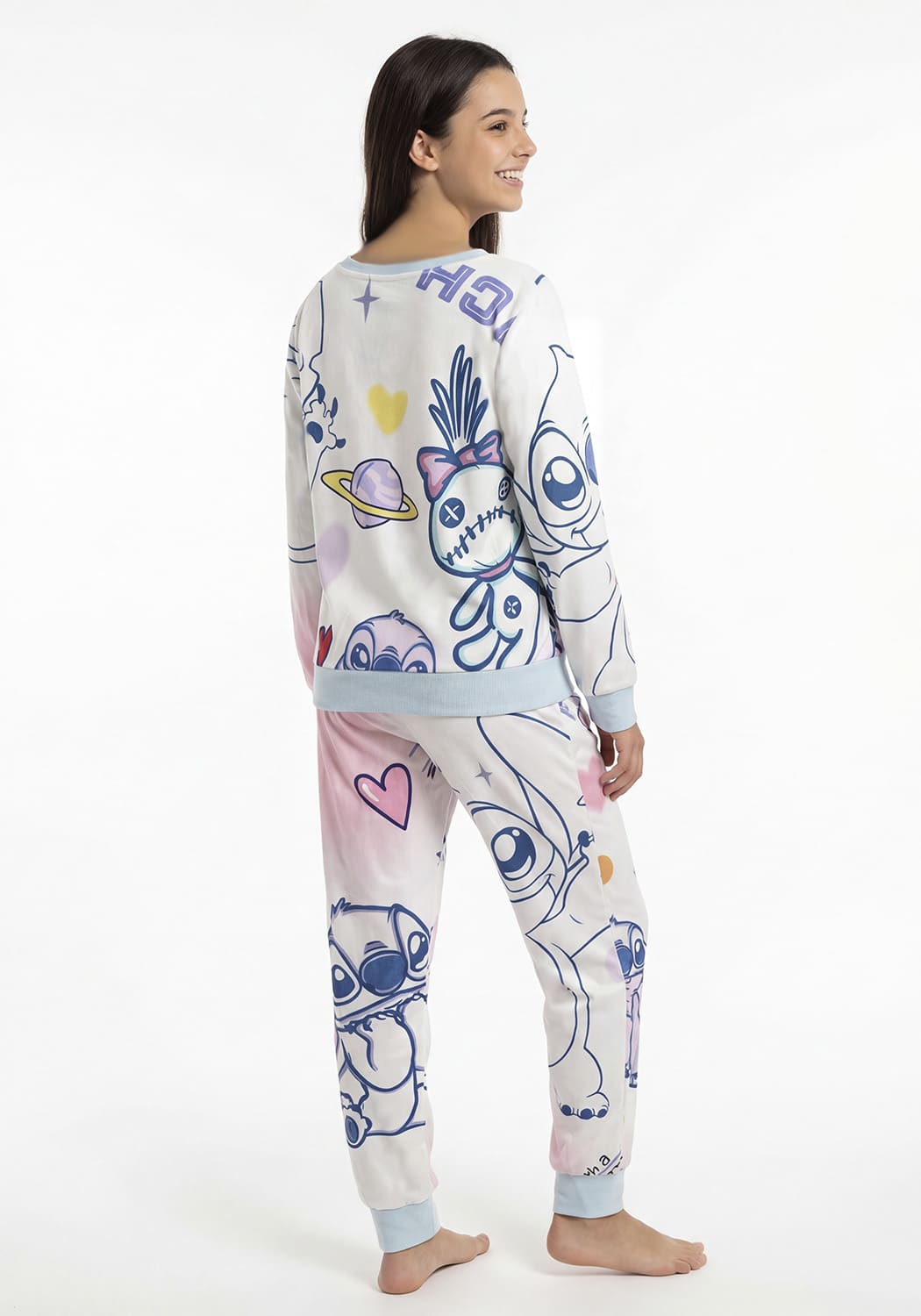 PIJAMA JUVENIL MUJER PANTALON PLUSH - 2