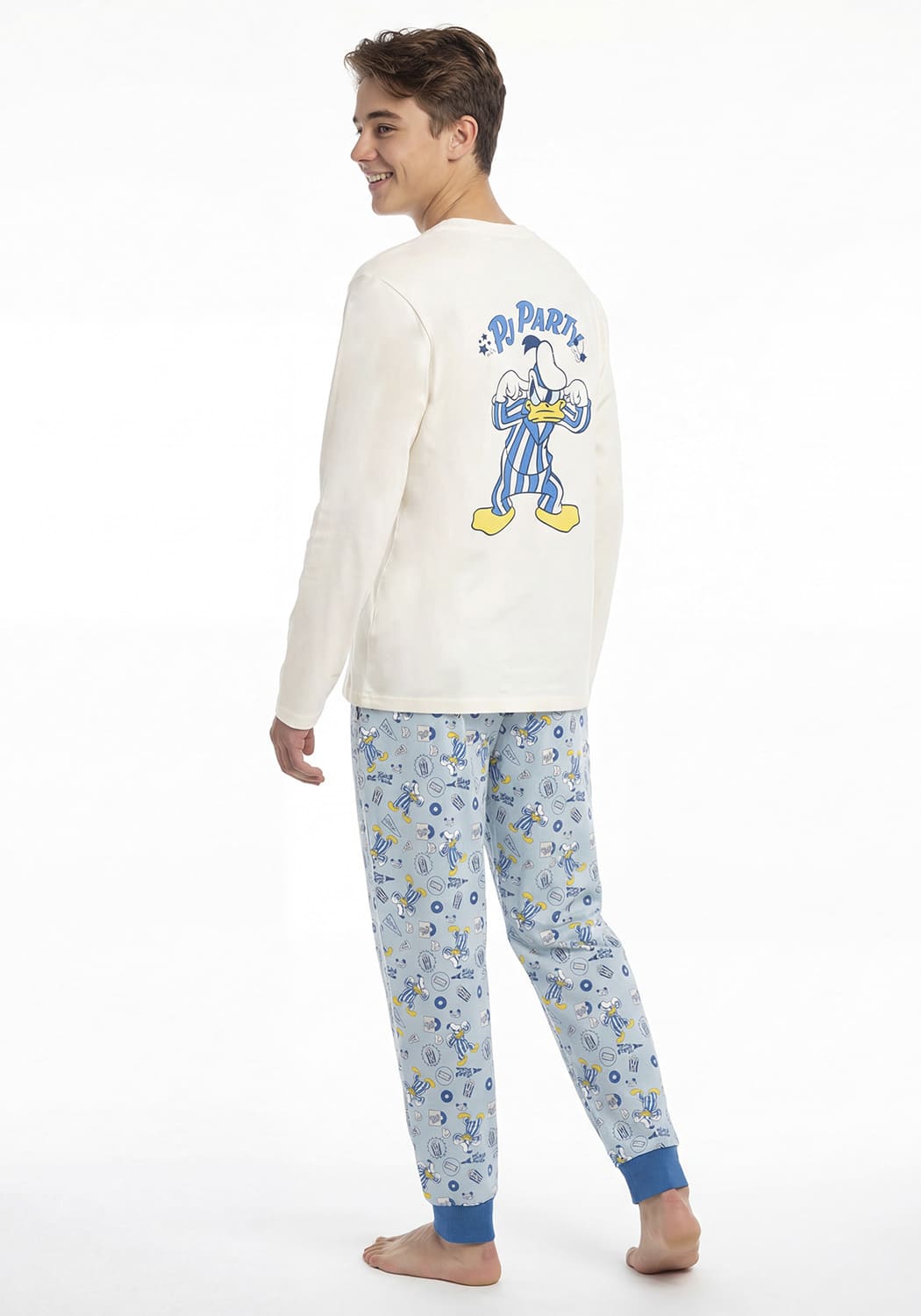PIJAMA JUVENIL HOMBRE PANTALON ALGODON - 2