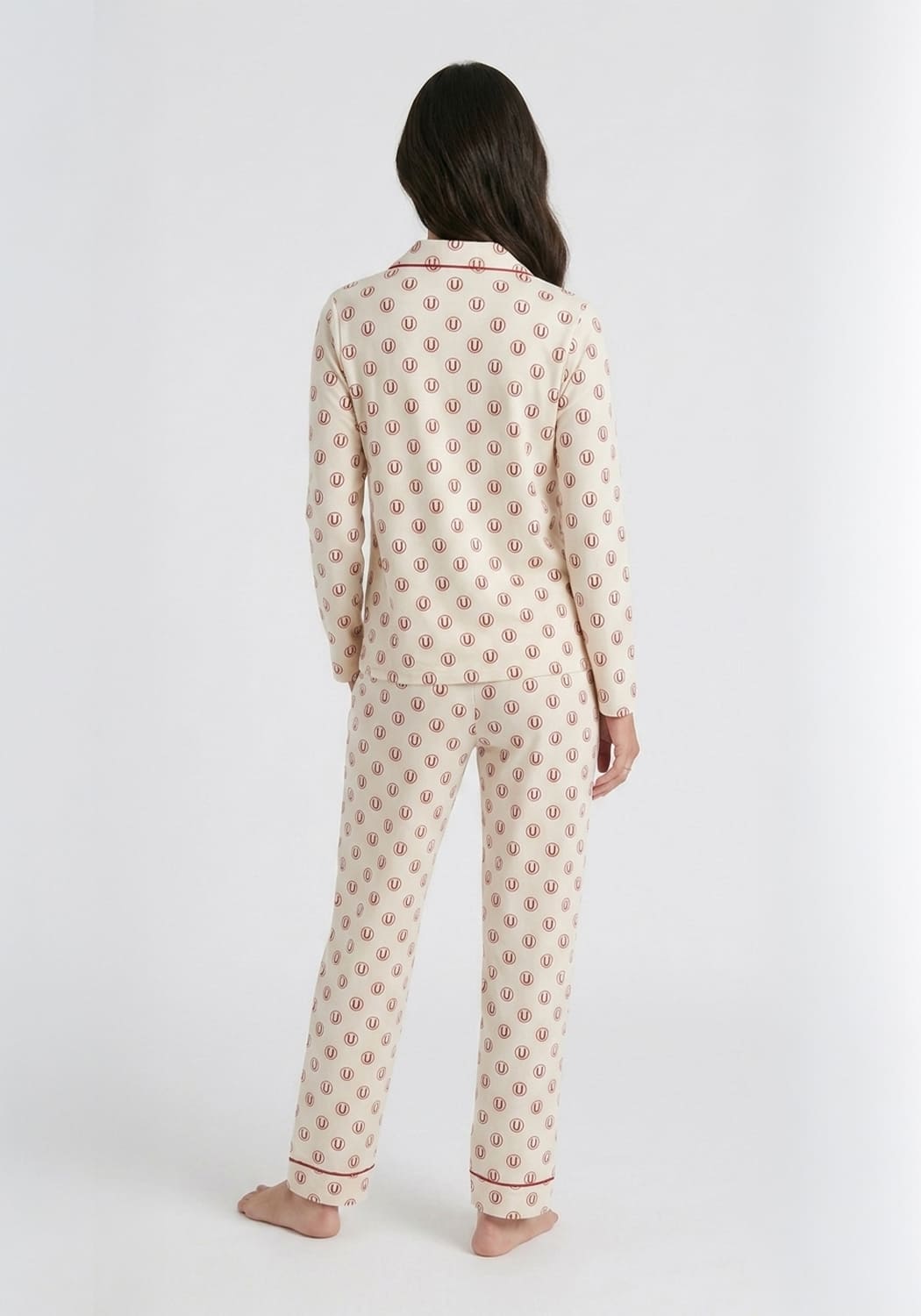 PIJAMA JUVENIL MUJER PANTALON ALGODON - 2