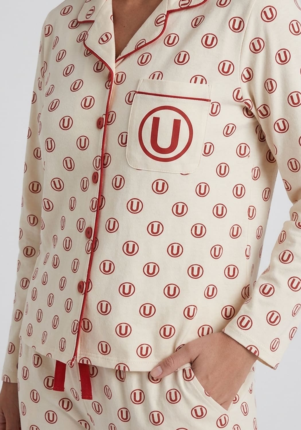 PIJAMA JUVENIL MUJER PANTALON ALGODON - 3