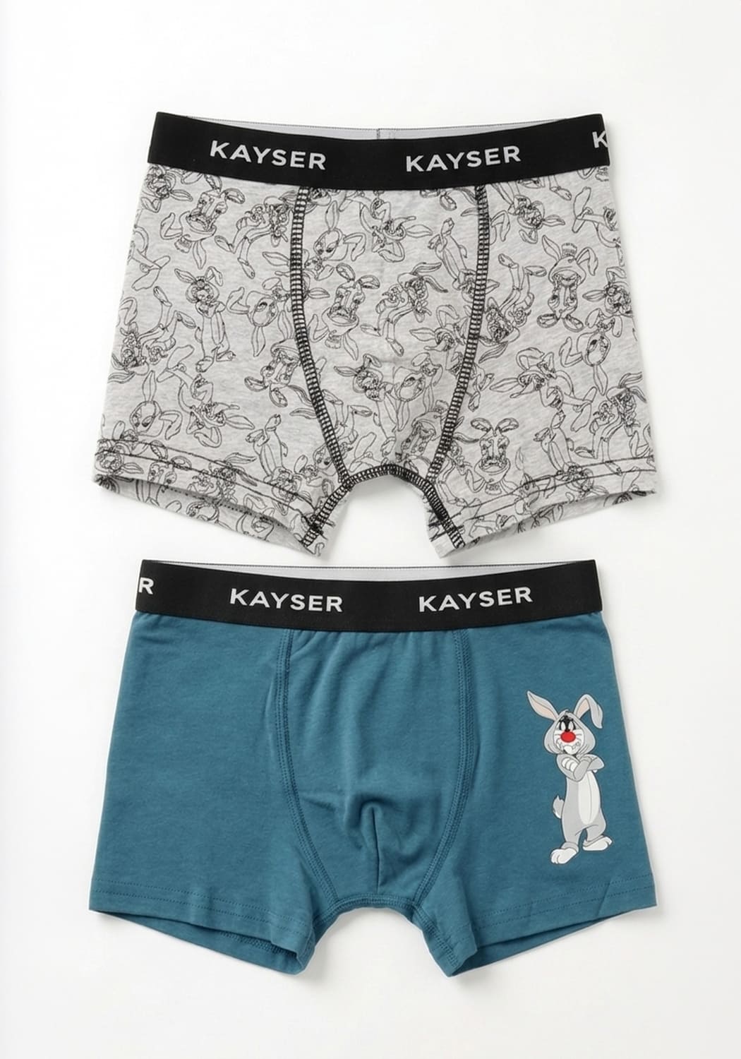 DUO PACK BOXER NIÑO LARGO ALGODON - 1