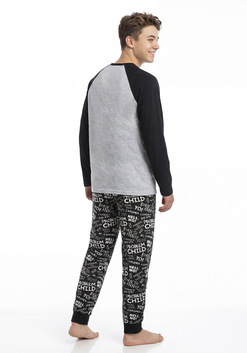 PIJAMA JUVENIL HOMBRE PANTALON POLAR - 2