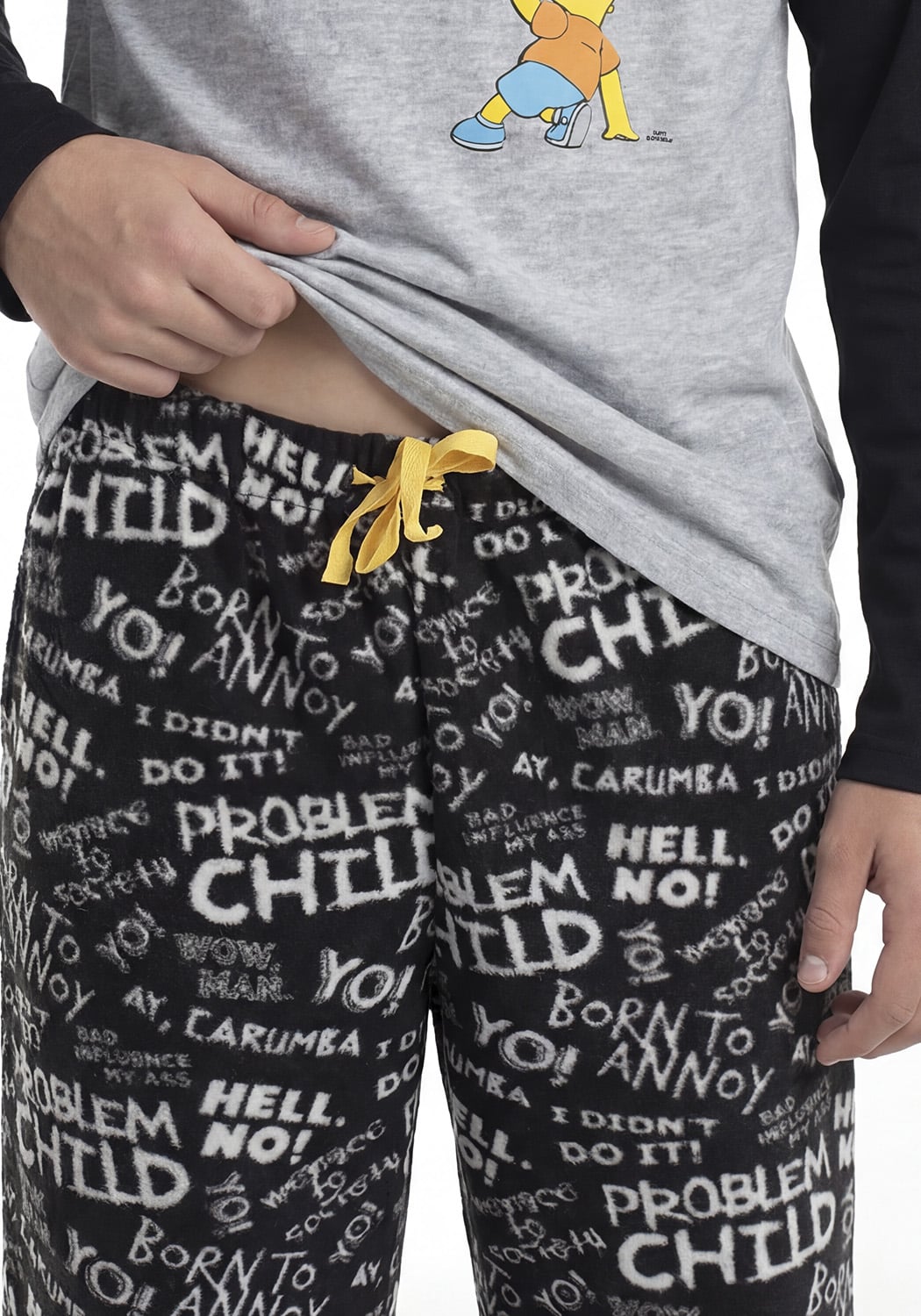 PIJAMA JUVENIL HOMBRE PANTALON POLAR - 5