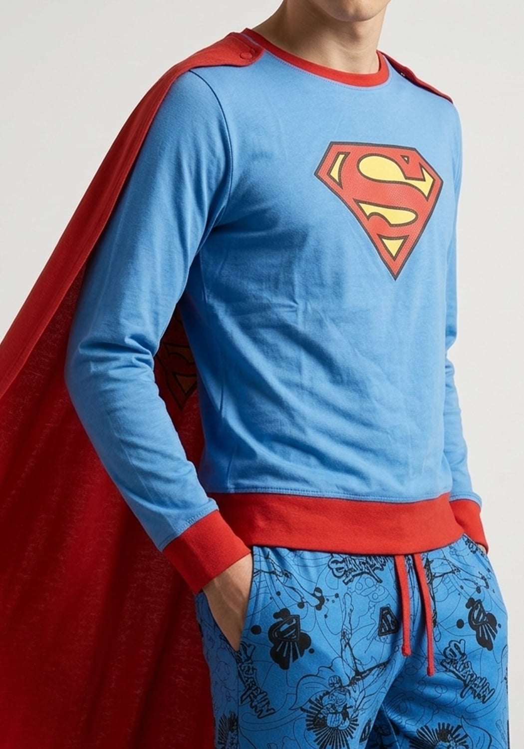 PIJAMA JUVENIL HOMBRE PANTALON POLAR - 2