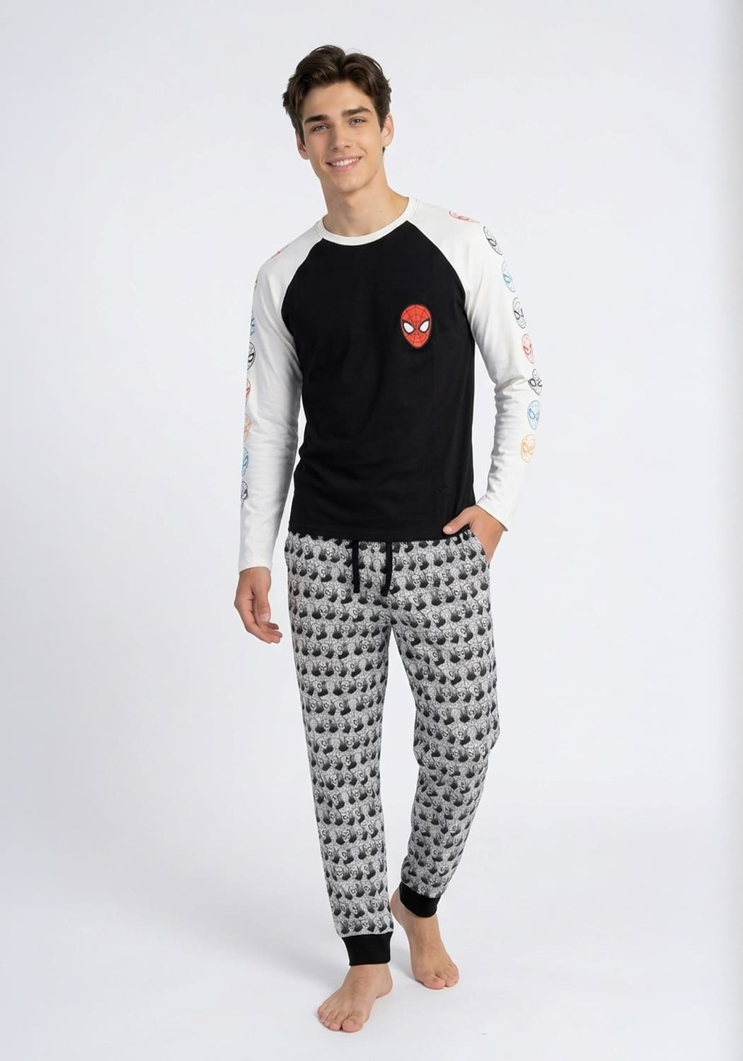 PIJAMA JUVENIL HOMBRE PANTALON PLUSH - 1
