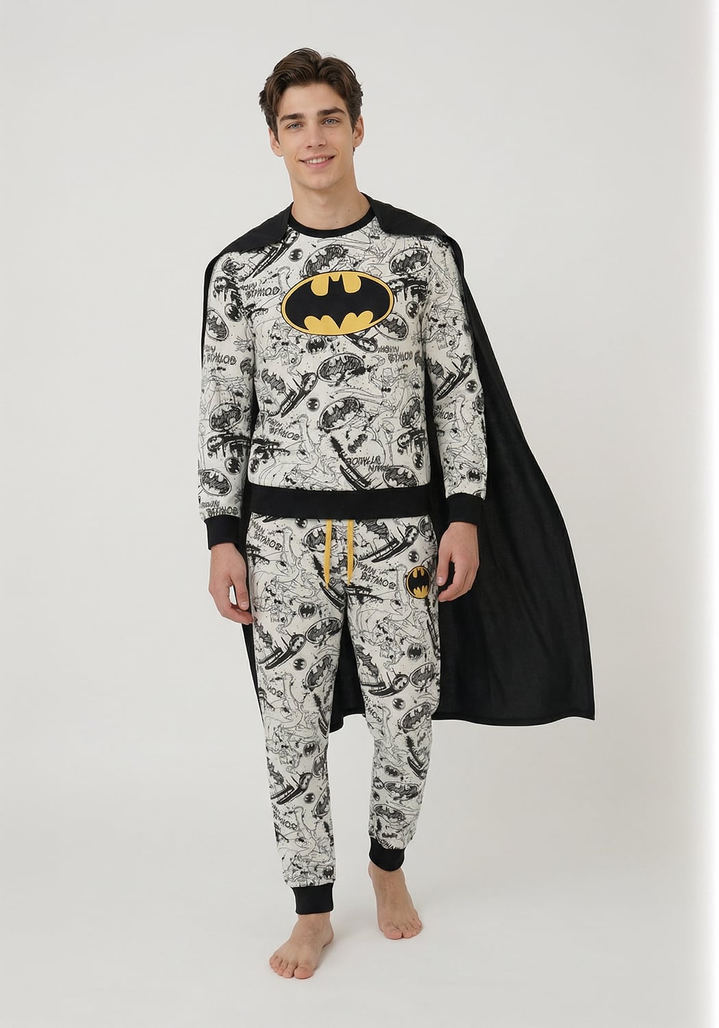 PIJAMA JUVENIL HOMBRE PANTALON POLAR - 1