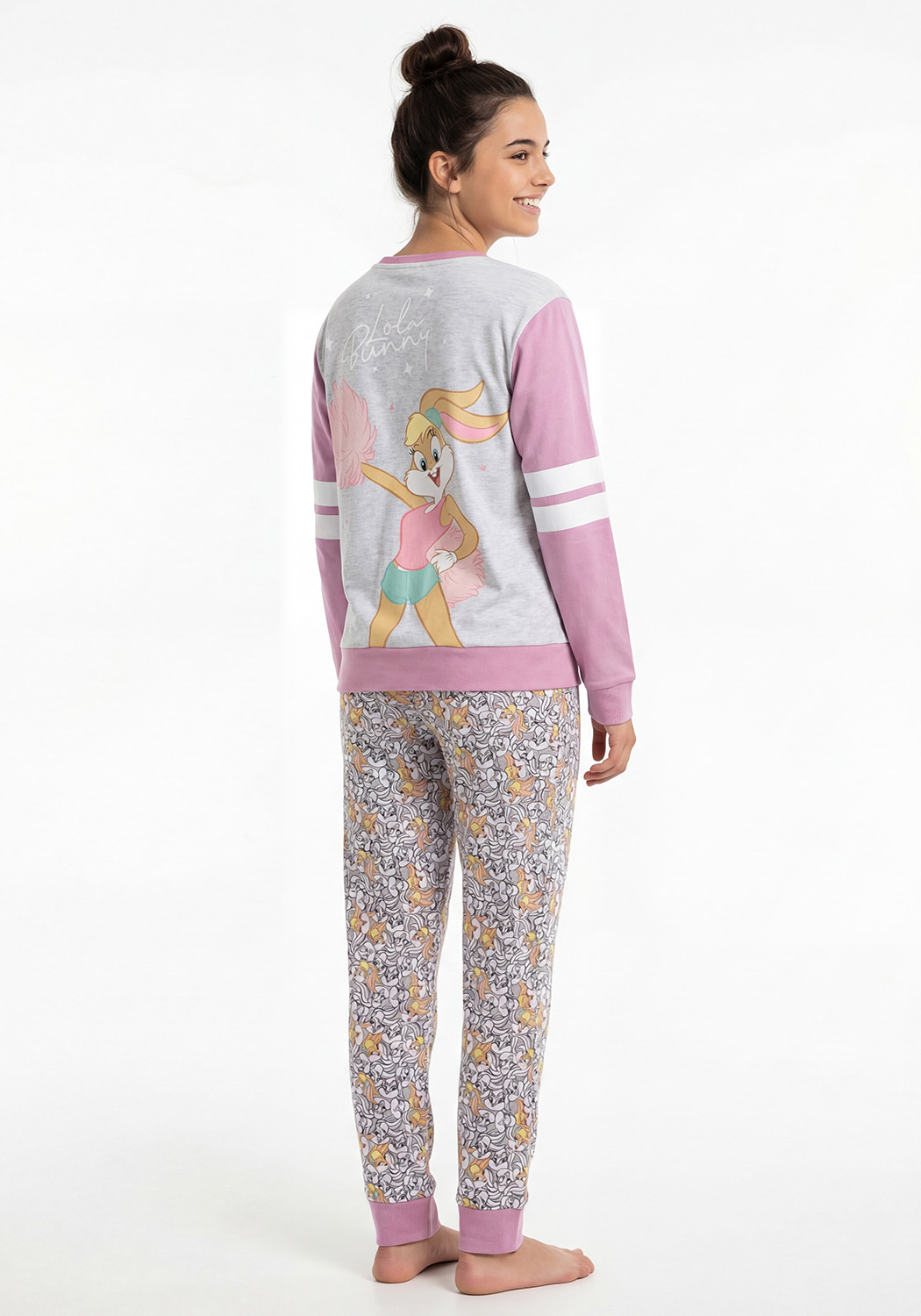 PIJAMA JUVENIL MUJER PANTALON ALGODON - 2