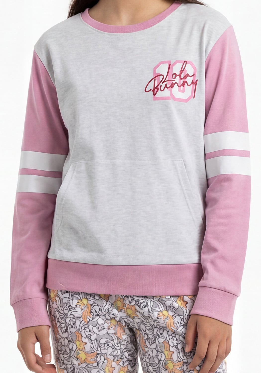 PIJAMA JUVENIL MUJER PANTALON ALGODON - 3