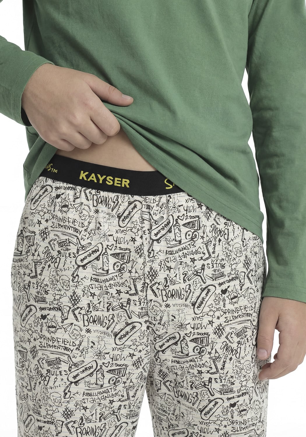 PIJAMA JUVENIL MUJER PANTALON ALGODON - 5