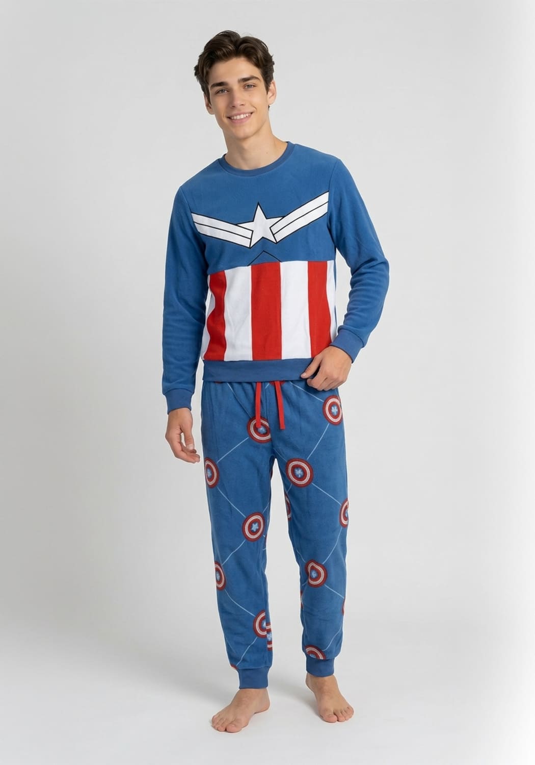 PIJAMA JUVENIL HOMBRE PANTALON POLAR - 1
