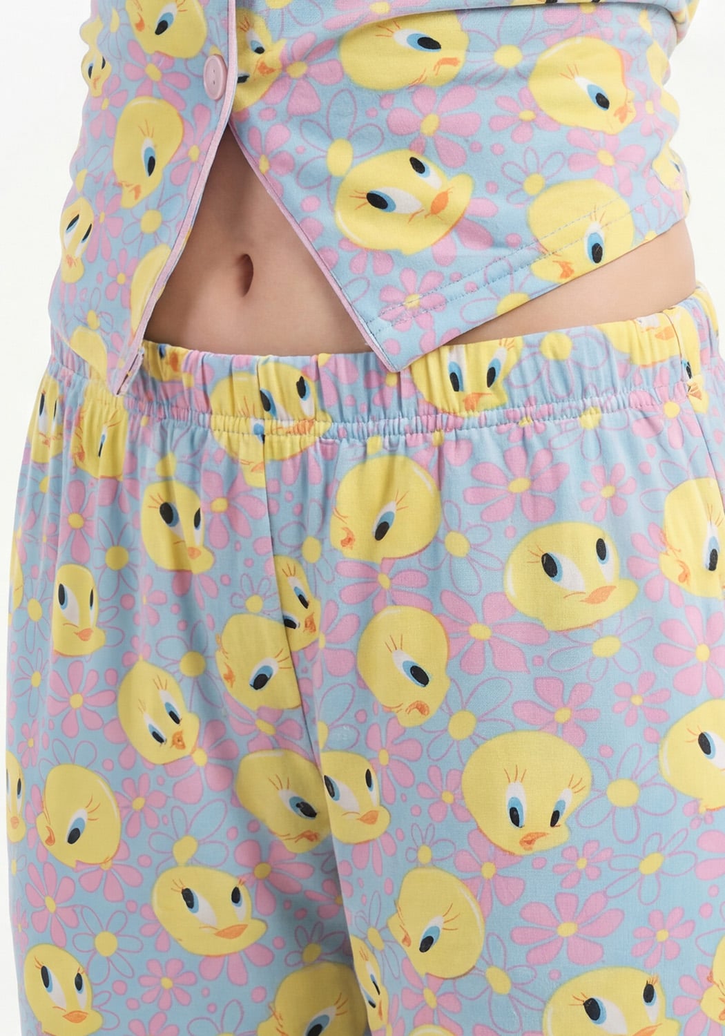PIJAMA JUVENIL MUJER PANTALON TELA PIEL DE DURAZNO - 4