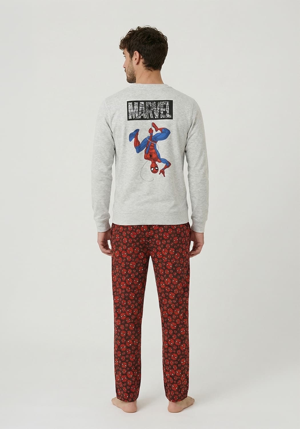 PIJAMA JUEVNIL HOMBRE PANTALON ALGODON - 4