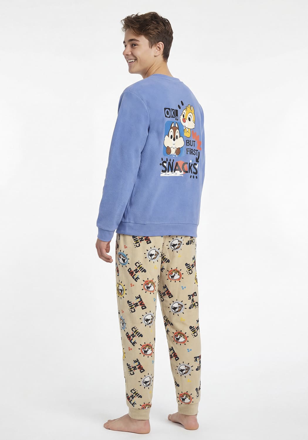 PIJAMA JUVENIL HOMBRE PANTALON POLAR - 2