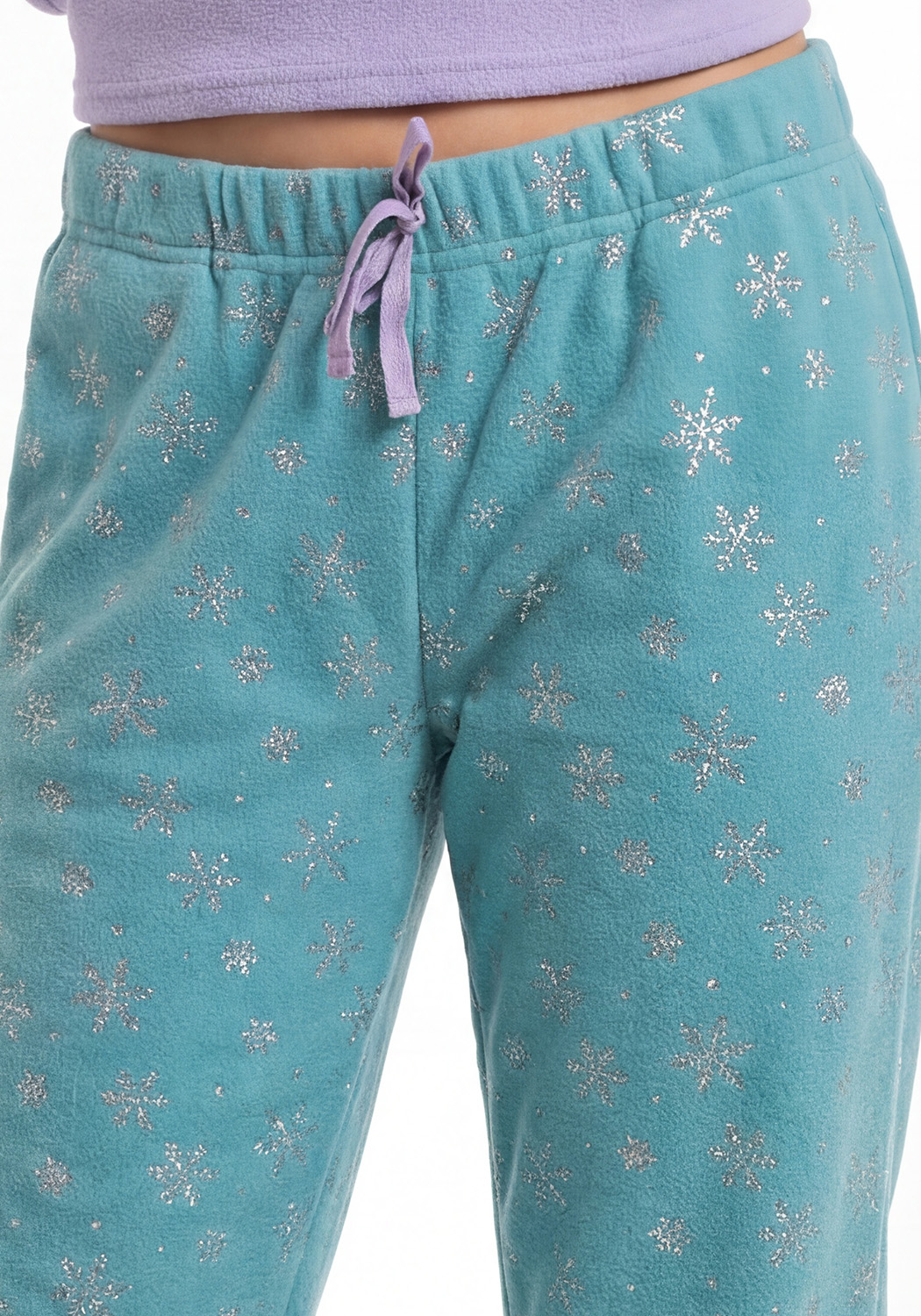 PIJAMA JUVENIL MUJER PANTALON POLAR - 4