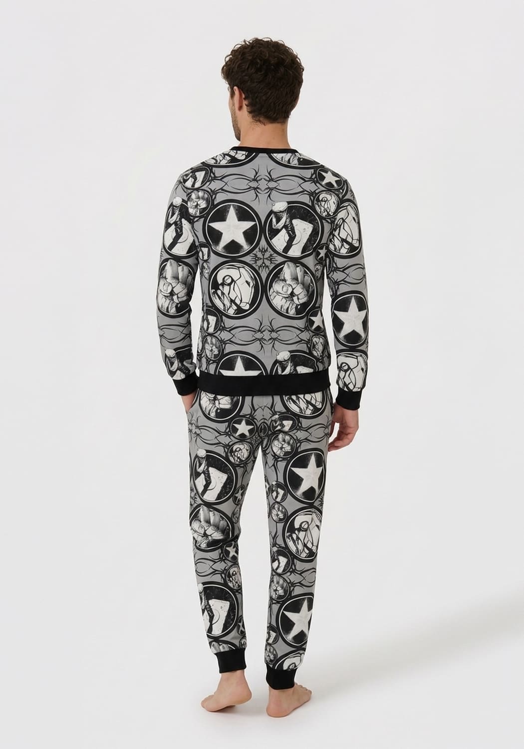 PIJAMA JUVENIL HOMBRE PANTALON PLUSH - 3