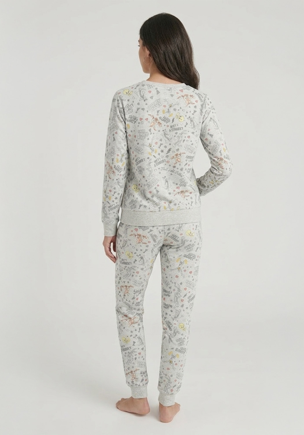 PIJAMA JUVENIL MUJER PANTALON POLAR - 4