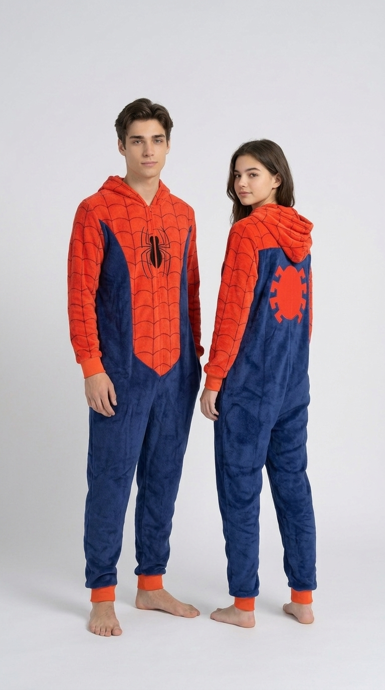PIJAMA ENTERIZO HOMBRE ARAÑA - 1