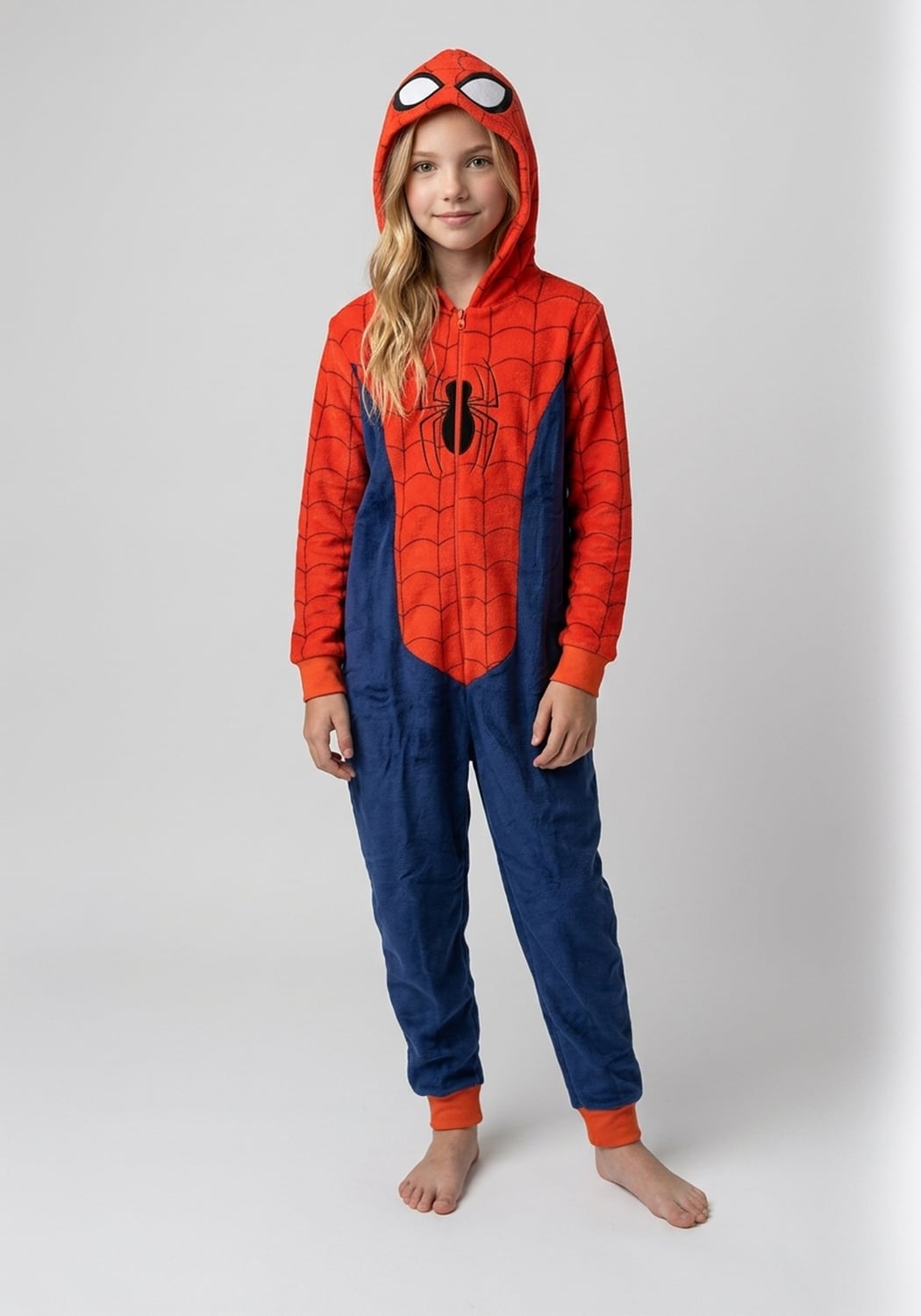PIJAMA ENTERIZO CORAL FLEECE HOMBRE ARAÑA - 3
