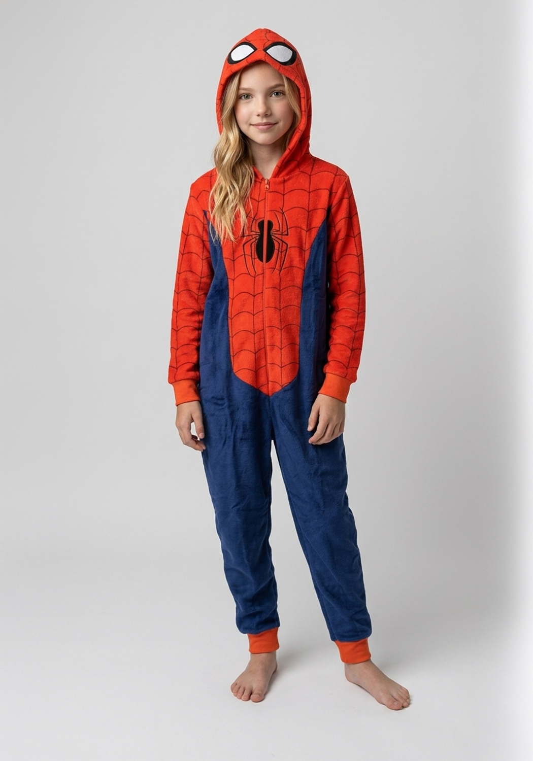 PIJAMA ENTERIZO CORAL FLEECE HOMBRE ARAÑA - 3