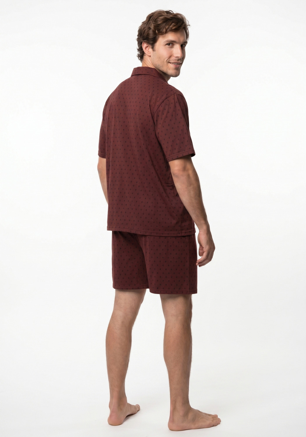 PIJAMA HOMBRE SHORT ALGODON - 2