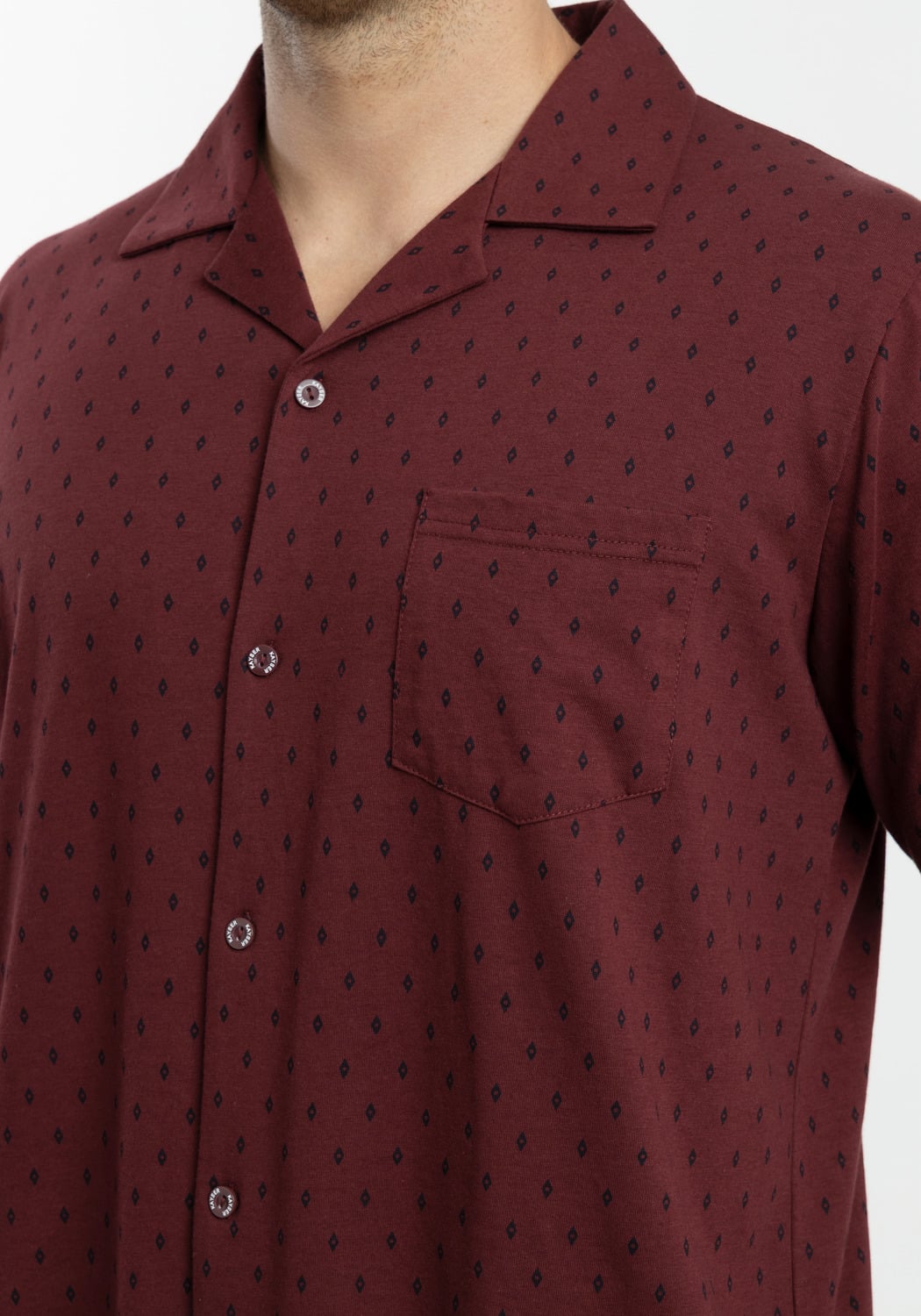 PIJAMA HOMBRE SHORT ALGODON - 3