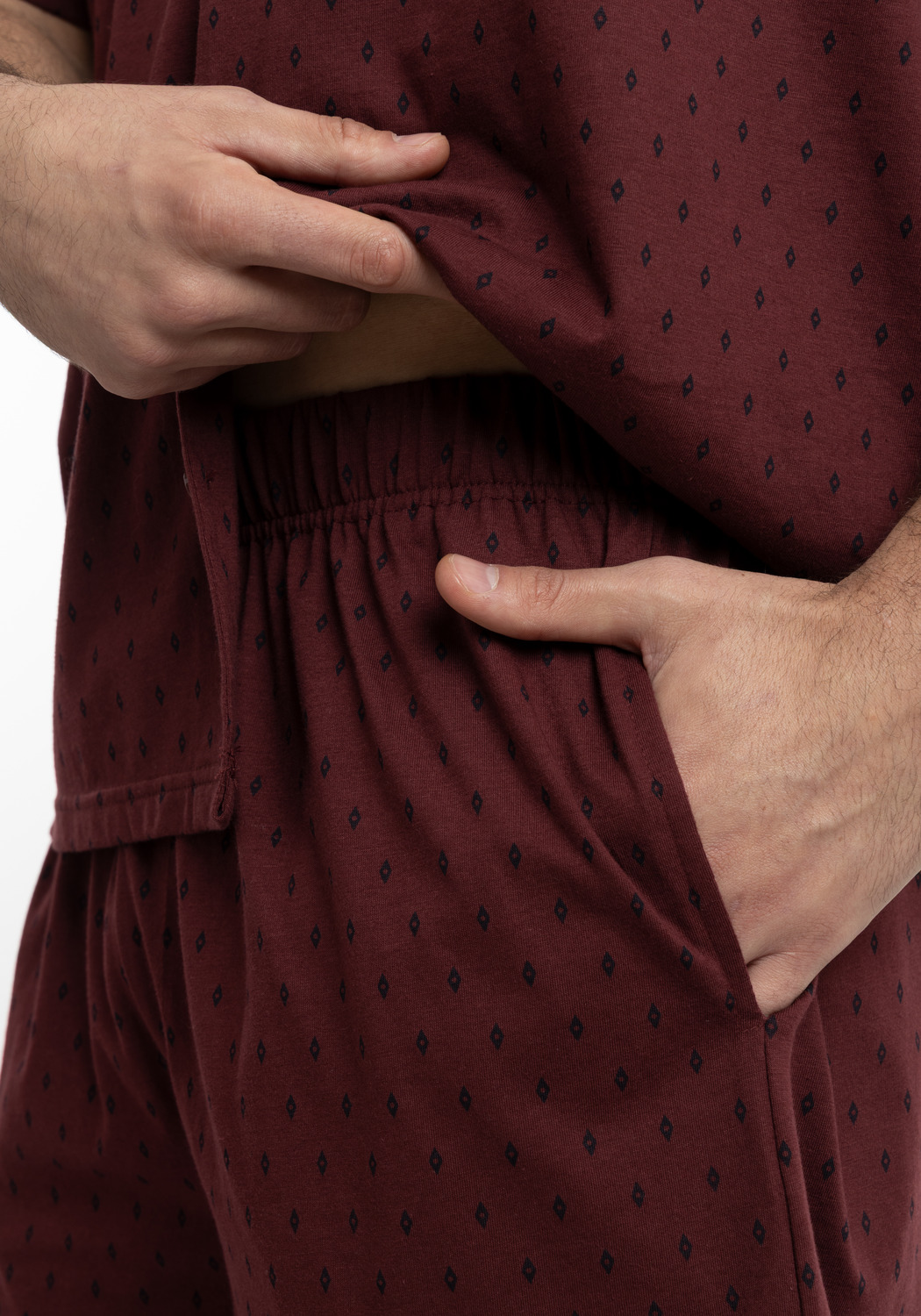 PIJAMA HOMBRE SHORT ALGODON - 4
