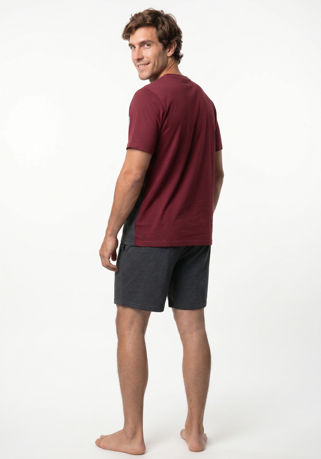PIJAMA HOMBRE SHORT ALGODON - 2