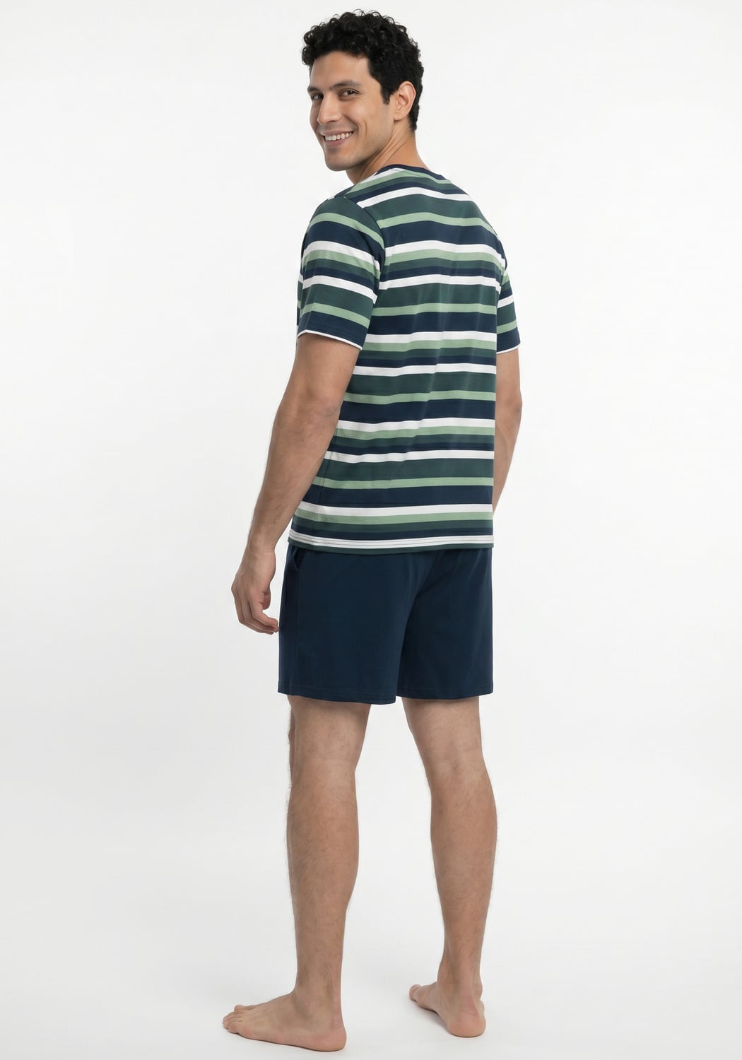 PIJAMA HOMBRE SHORT ALGODON - 2