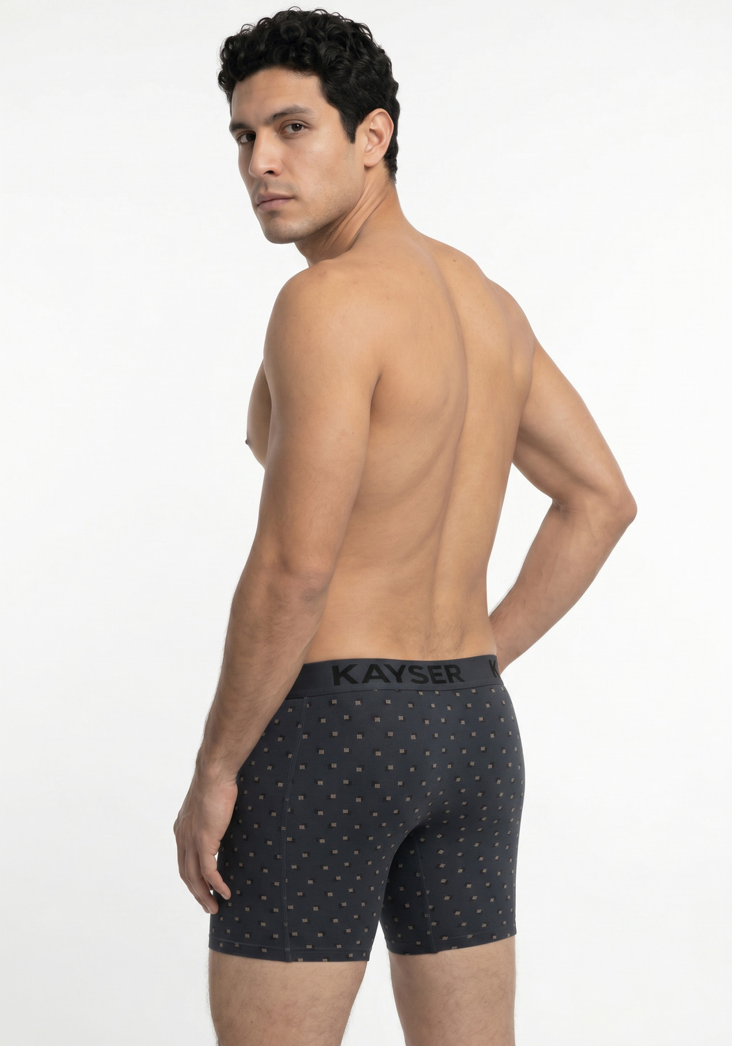 BOXER HOMBRE LARGO ALGODON - 4