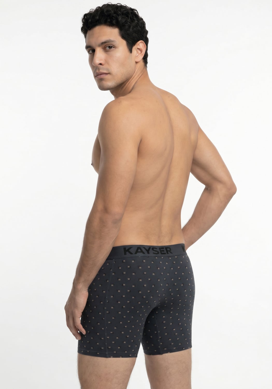 BOXER HOMBRE LARGO ALGODON - 4