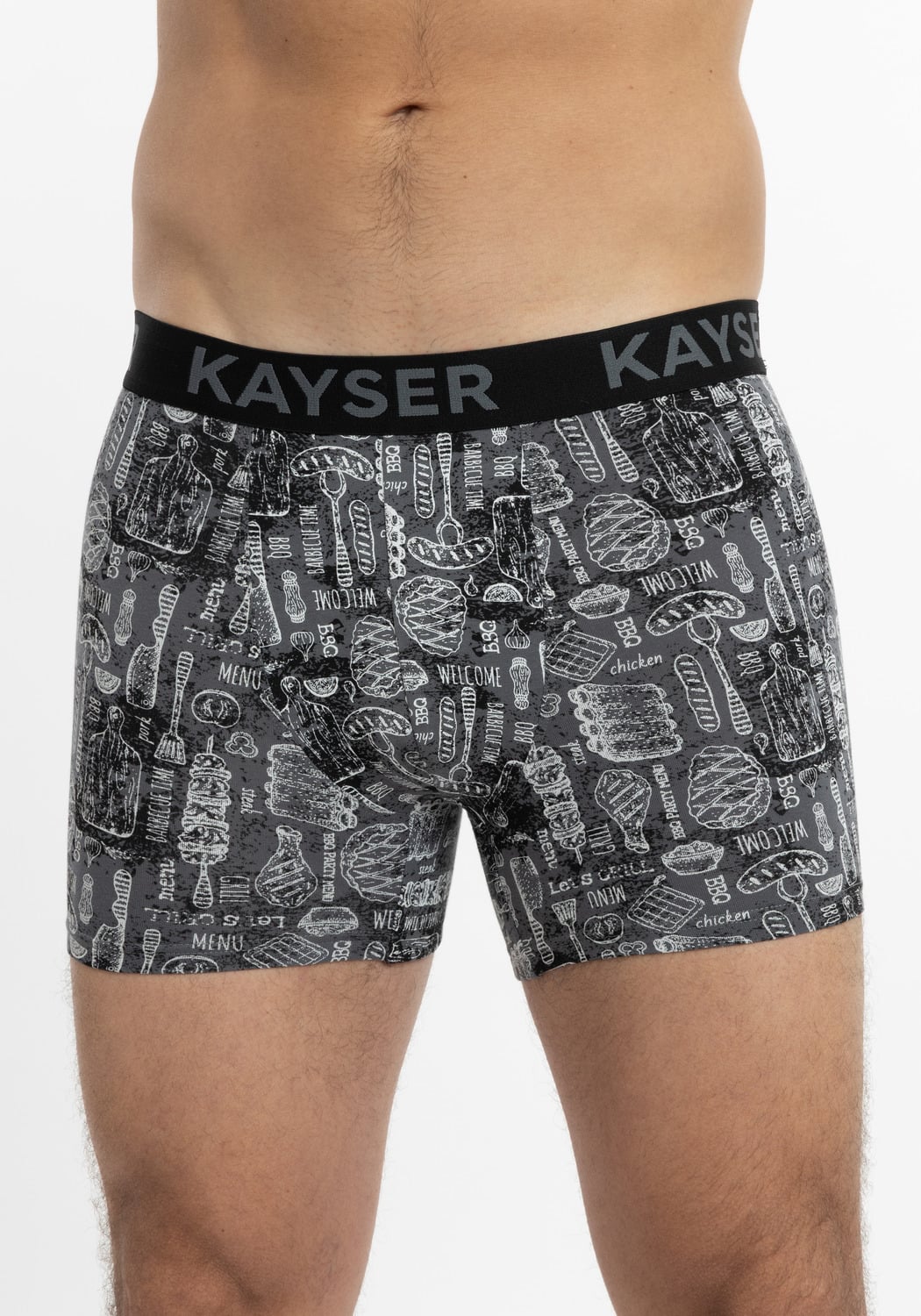 BOXER HOMBRE LARGO ALGODON - 1