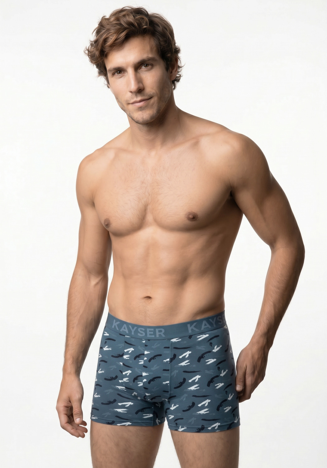 BOXER HOMBRE LARGO ALGODON - 3