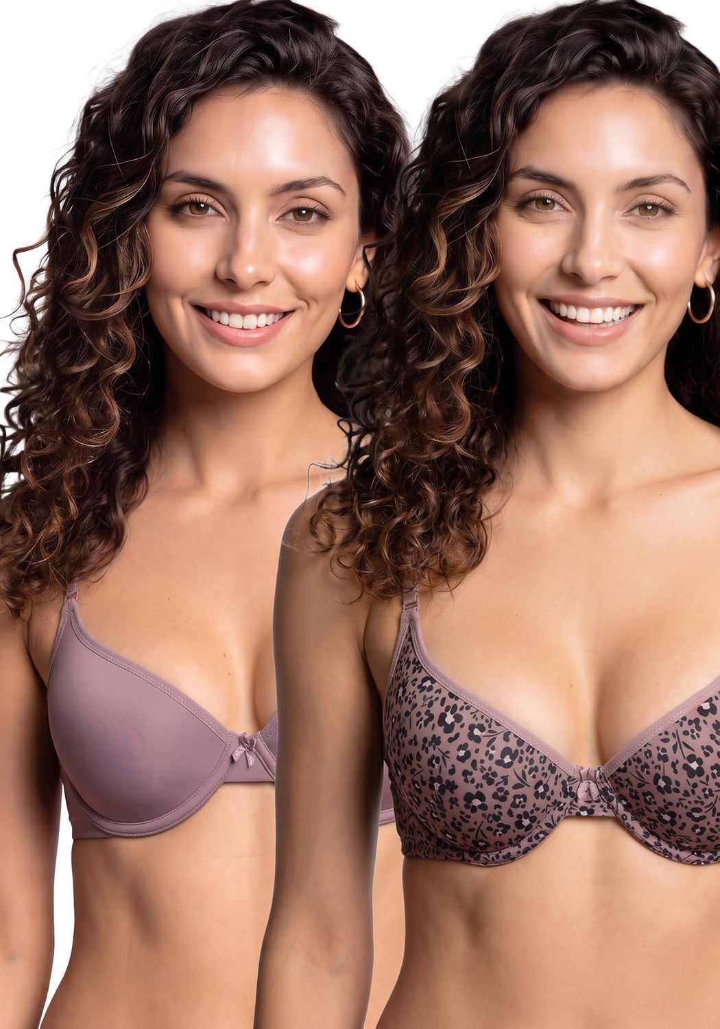 PACK DE 2 SOSTEN PUSH UP MICROFIBRA - 1