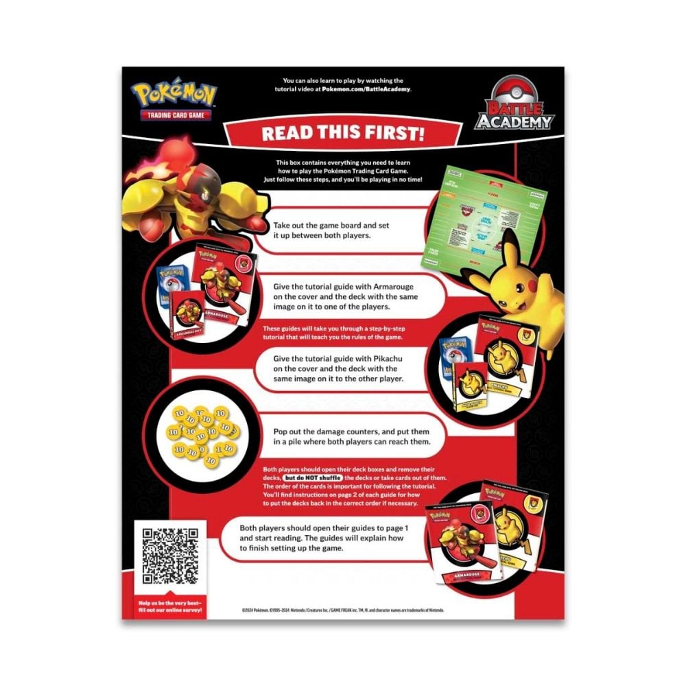 BATTLE ACADEMY POKEMON TCG SPA CARTAS POKEMON - 4