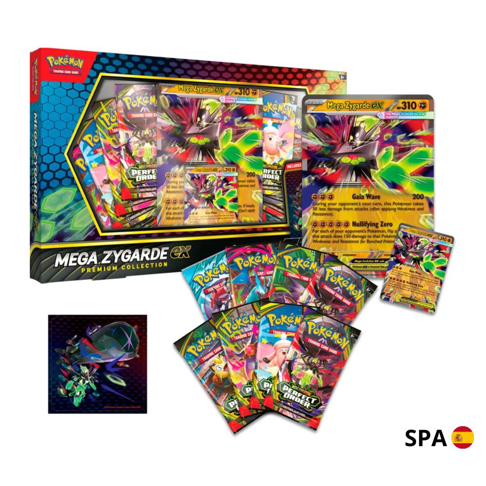 MEGA ZYGARDE EX PREMIUM COLLECTION POKEMON TCG SPA - 2