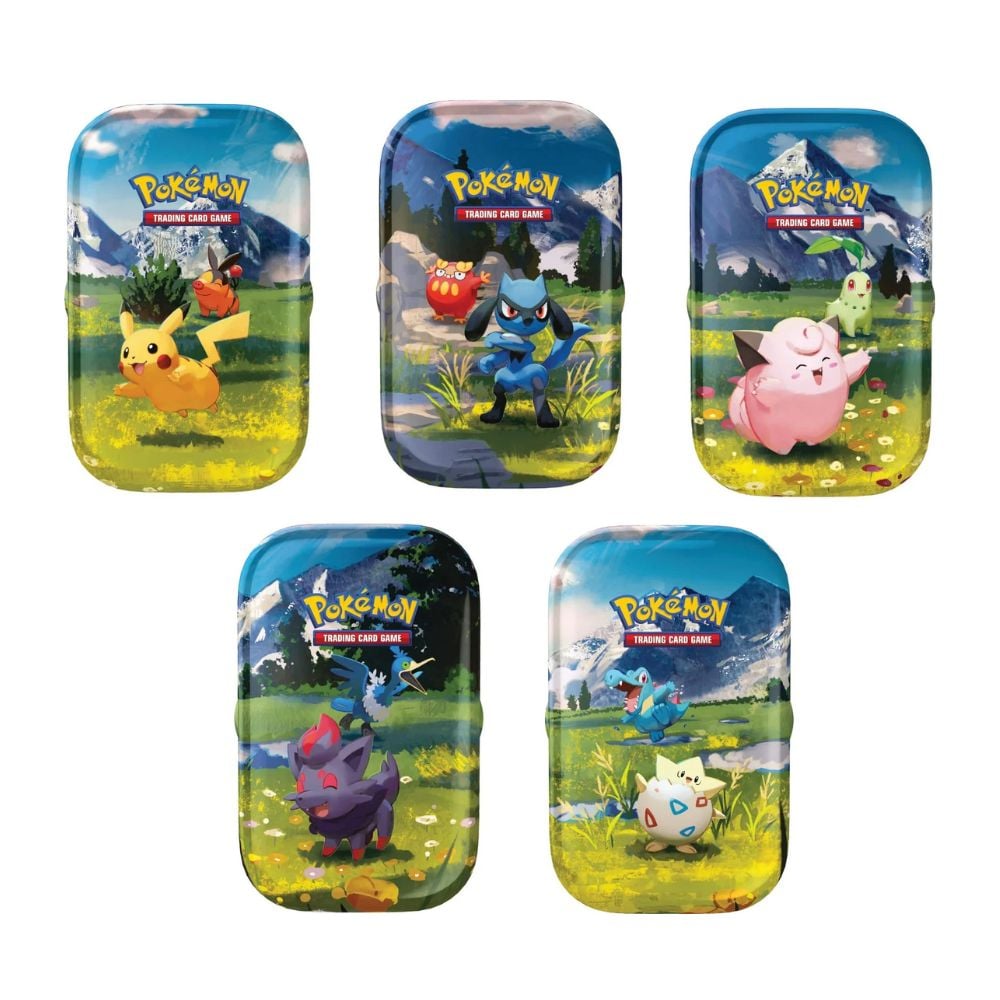 VIBRANT PALDEA MINI TIN POKEMON TCG  SPA - 1