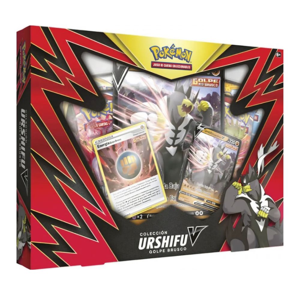 POKEMON TCG COLECCIÓN URSHIFU V BOX GOLPE BRUSCO SPA - 1
