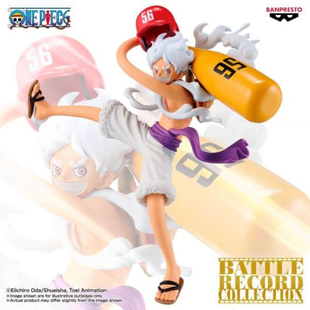 ONE PIECE BANPRESTO BATTLE RECORD COL LUFFY GEAR 5 - 6