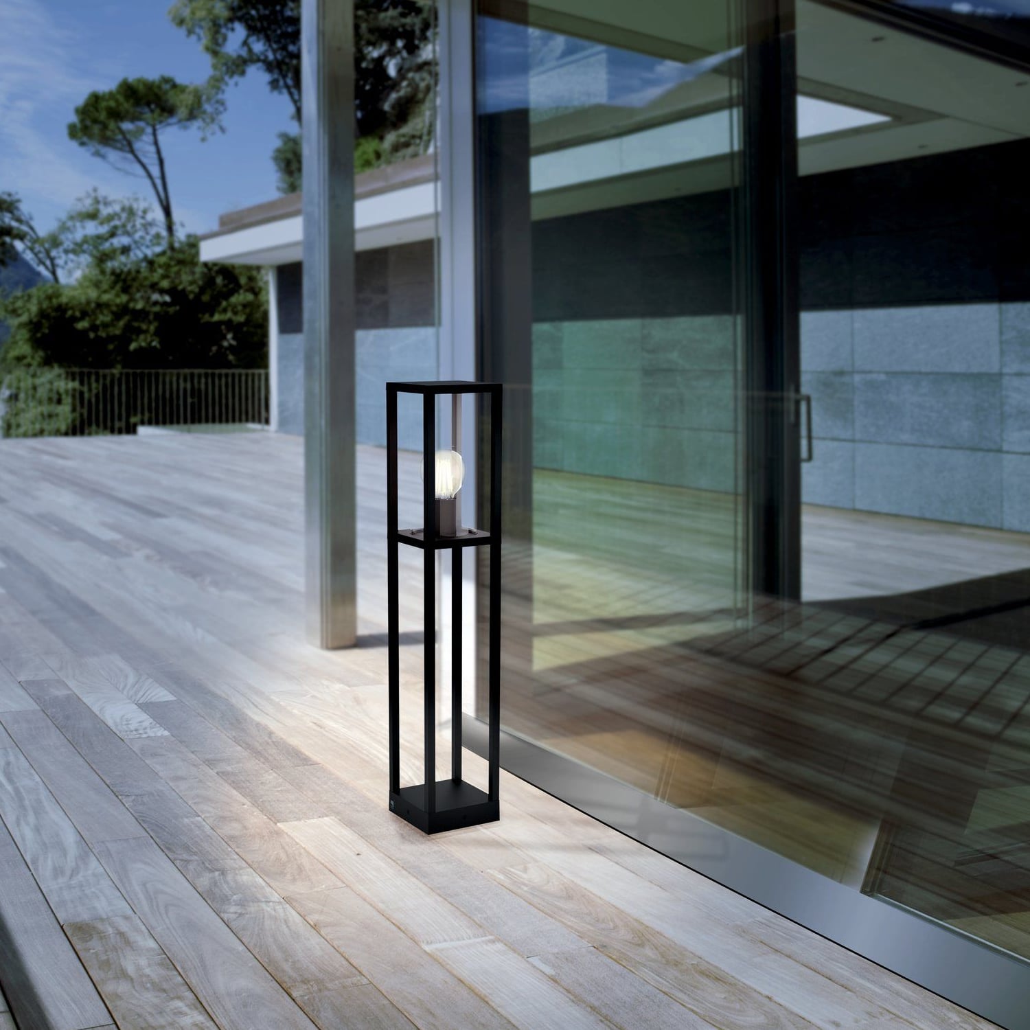 LAMPARA DE PIE CASCINETTA 1X40W - 4