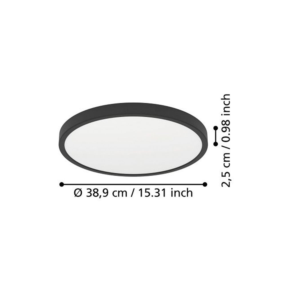 LAMP TECHO FUEVA 6 D38.9 17W - 2