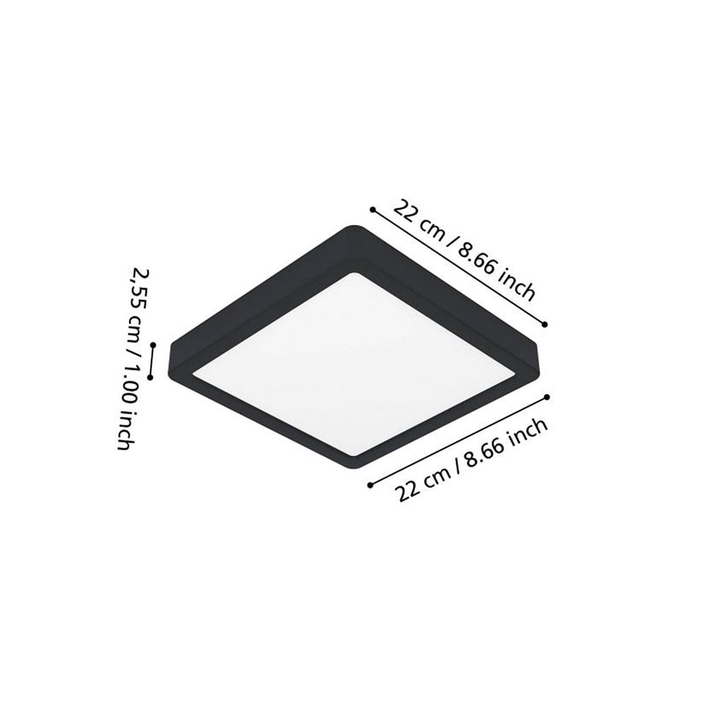 LAMP TECHO FUEVA 6 H25 A220 IP44 - 2