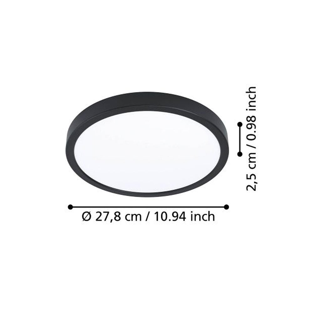 LAMP TECHO FUEVA 6 LED 14.2W D27.8 - 2
