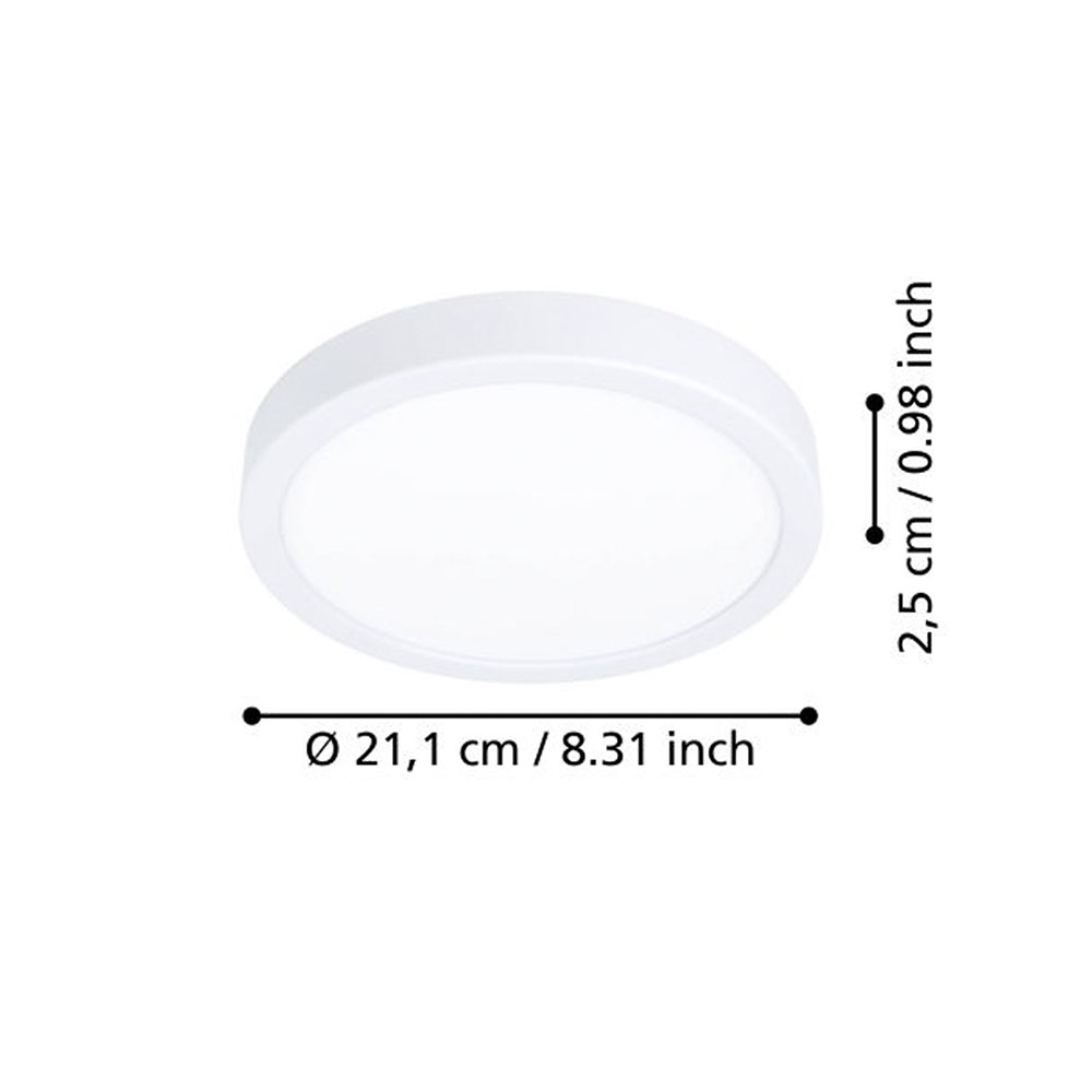 LAMP TECHO FUEVA 6 D21.1 11.5W - 2