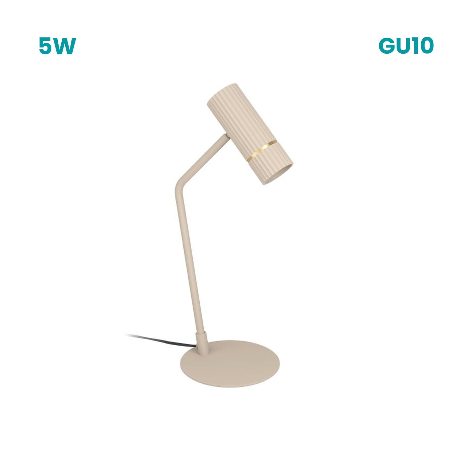 LAMPARA DE MESA CAMINIA 1X5W - 1