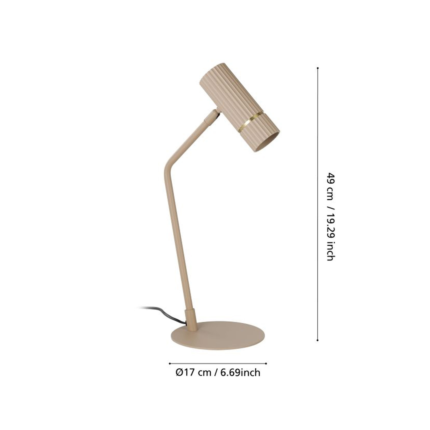 LAMPARA DE MESA CAMINIA 1X5W - 2