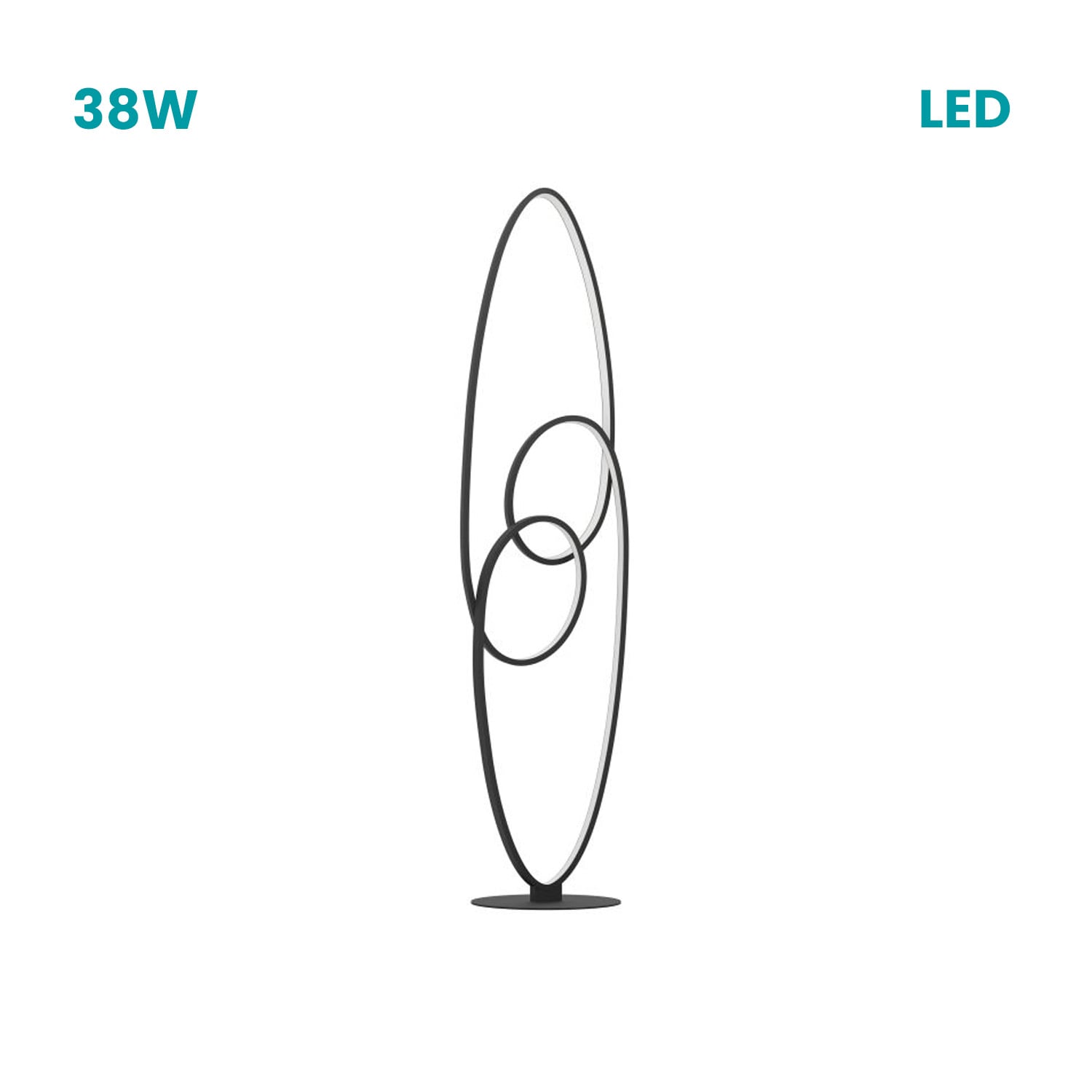 LAMPARA DE PIE GIANELLA 38W - 1