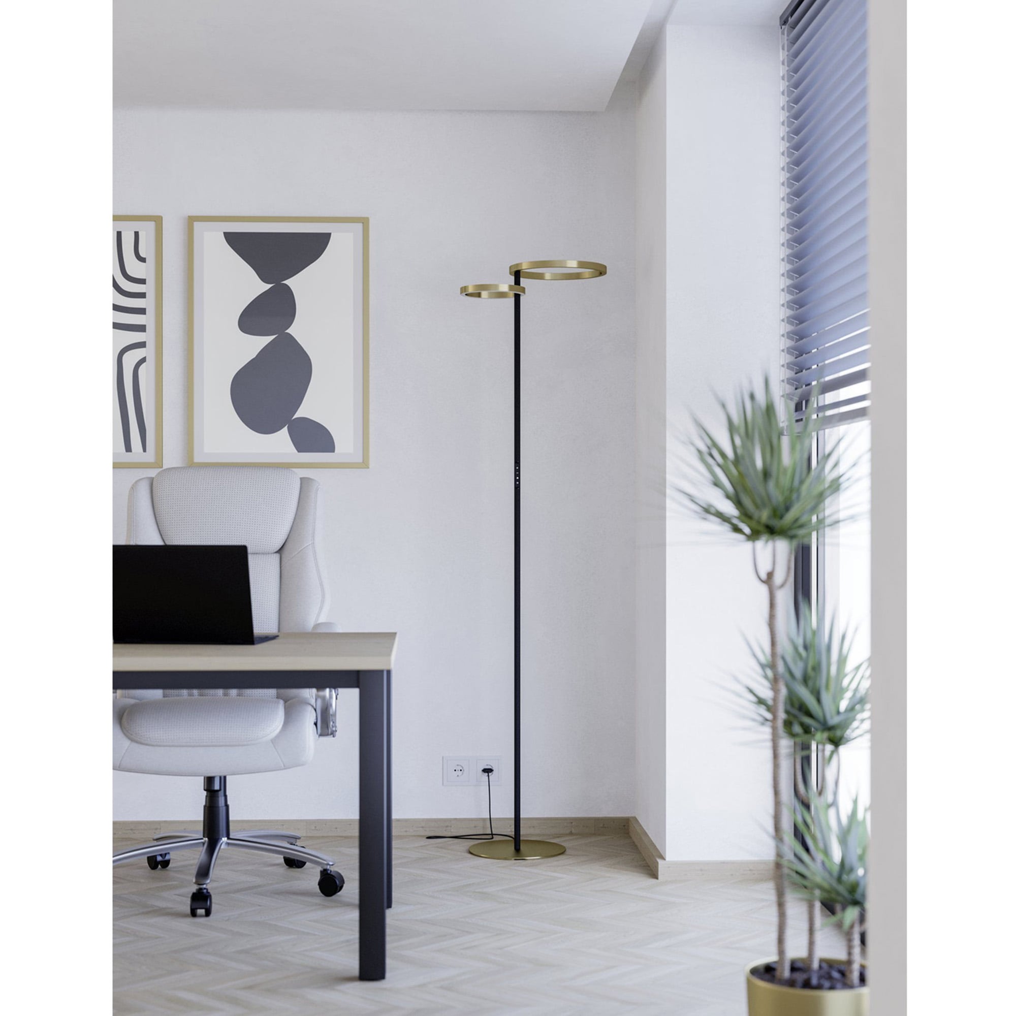 LAMPARA DE PIE CASTELPOTO 1 LED 16W - 3