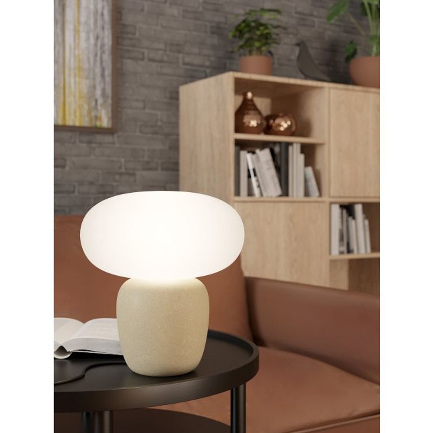 LAMPARA DE MESA CAHUAMA 1X40W BLANCO - 3